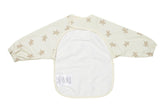 Meyco Baby Bib with Sleeves Gingerbread - Soft Sand - Mari Kali Stores Cyprus